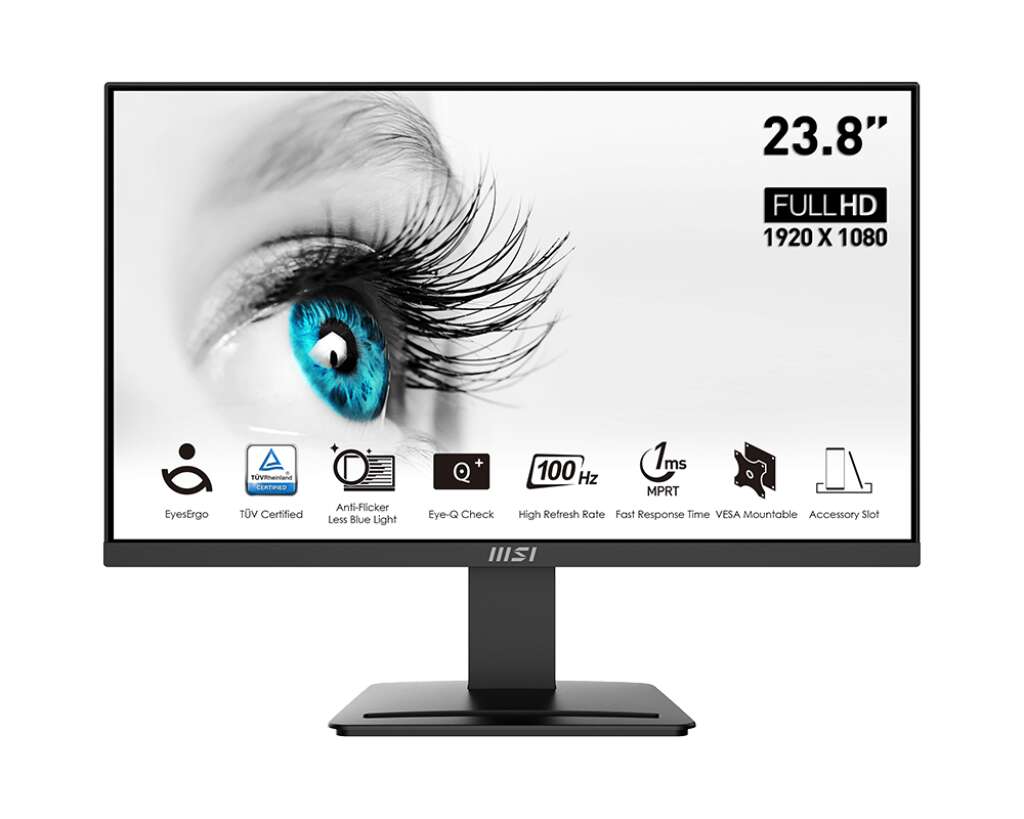 Msi 23.8" mp2412de pro monitor