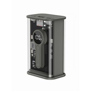 Gembird Power Bank 9000mAh cu carcasă transparentă și afișaj digital - Gembird