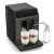 Krups EA89Z Classic Edition automatic coffee maker, black, with two cups of latte macchiato and a milk jug