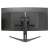 Acer Predator X34V 34-inch curved gaming monitor, back view