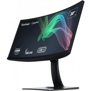 ViewSonic VP3881a 38-Zoll Curved Monitor, abgewinkelte Ansicht - Monitore