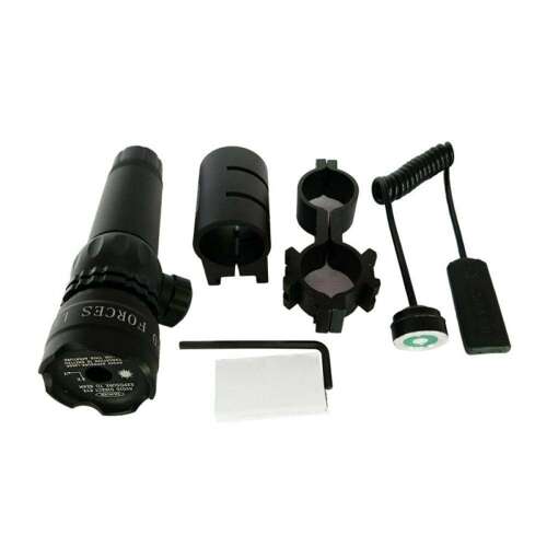 Sight Vane vizor laser verde pentru arme airsoft, cu accesorii
