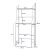 Timeless Tools 3-Tier Bathroom Shelf Unit, over toilet storage, dimensions