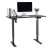 Timeless Tools elektromos állítható íróasztal lábak, fekete, modern, ergonomikus, magasság állítható, otthoni iroda, álló asztal, ülő-álló asztal, asztallappal