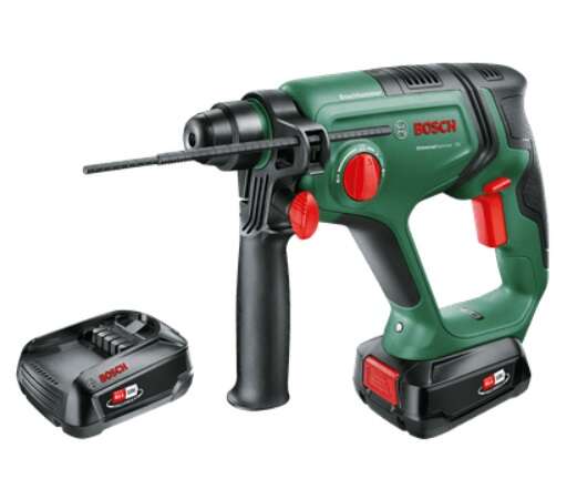 Bosch 06039D6003 Universal Hammer 18V Akkus fúrókalapács, Zöld-Fekete