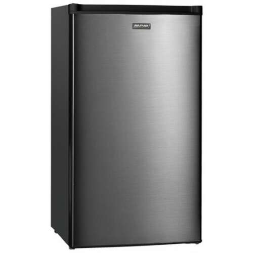 MPM Kühlschrank mit Gefrierfach 69/11L Inox, Kühlschrank mit Gefrierfach