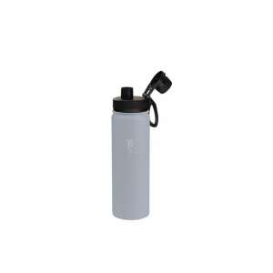 Športová fľaša Berlinger Haus BH 7814 z kolekcie Aspen, 540 ml, z nerezovej ocele, sivá - Termosky a fľaše na nápoje