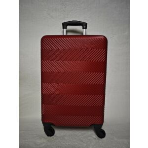 Power Medium Burgundy Hardside Suitcase - Front View - Dressing Accessory