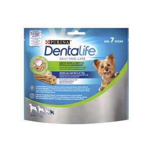 Purina Dentalife napi szájhigiéniai rágóka, 7 db, 2-7 kg-os kutyáknak - Kutya jutalomfalat