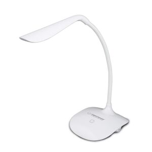 Esperanza Acrux LED Desk Lamp - White, Adjustable Gooseneck - Table Lamp