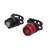 Esperanza Acrux bicycle light set, front and rear, with LED lights