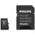 Philips 128GB microSDXC Memory Card Class 10 UHS-I U1 with Adapter 79209807