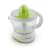 Esperanza Clementine citrus juicer, white and green, electric juicer for oranges, lemons, limes, grapefruits