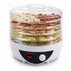 Esperanza Chanterelles food dehydrator with fruit and vegetables on the trays - Dehydrator