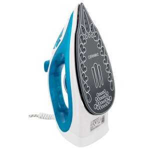 Esperanza Slider steam iron with ceramic soleplate, blue and white - Iron