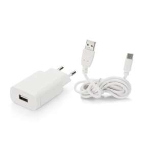 Încărcător Forcell USB Type-C cu cablu, 2,4A Quick Charge 3.0 - Încărcător de telefoane