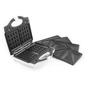 Esperanza Portabella 3in1 heißer Sandwich-Backofen 750 W, weiß