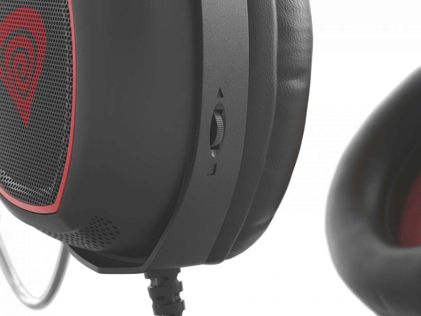 Genesis Radon 300 Gamer 7.1-es Fejhallgató - fekete-piros	