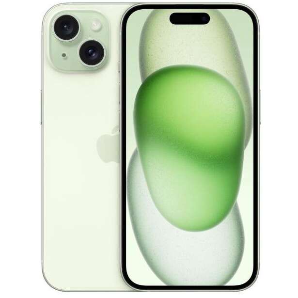 Apple iphone 15 128gb mobiltelefon, zöld 