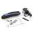 Esperanza Apollo hair clipper, black and blue, cordless, 24 length settings, with charger, cleaning brush, oil, and manual