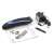 Esperanza Apollo hair clipper, black and blue, cordless, 24 length settings, with charger, cleaning brush, oil, and manual