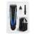 Esperanza Apollo hair clipper, black and blue, cordless, 24 length settings, with charger, cleaning brush, oil, and manual