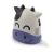Angled view of Esperanza Breeze compressor nebulizer, cow design