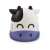 Esperanza Breeze compressor nebulizer, cow design, white and purple