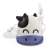 Esperanza Breeze compressor nebulizer, cow design, white and purple