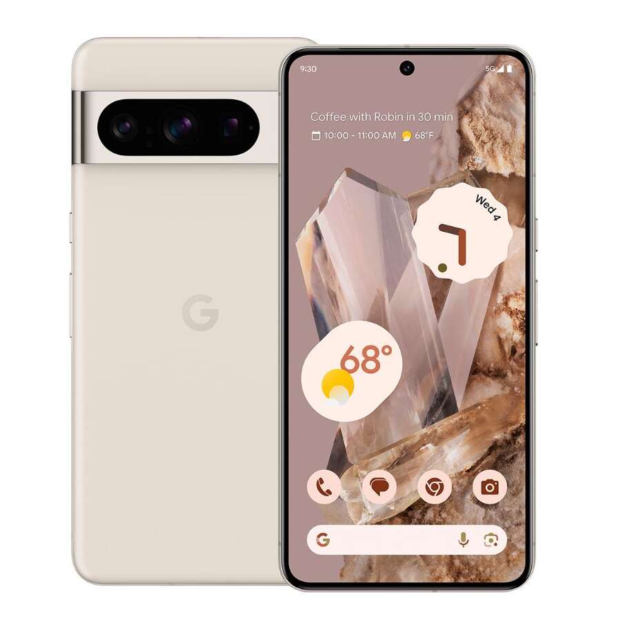 Google pixel 8 pro 5g 12/128gb mobiltelefon fehér (p8pro5g12128wh)