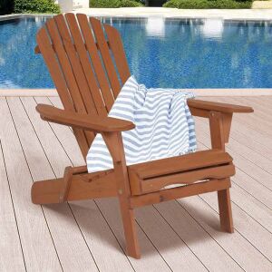 Timeless Tools Wooden Folding Garden Chair 141924505 - Garden Chair
