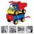 Wader Giant Dumper Truck with Handcart - Toy Construction Vehicle