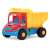 Wader Multi Tipper Truck, 38cm, red, yellow, blue, toy truck for kids, sandbox toy