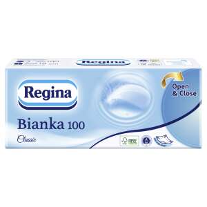 Regina Bianka 100 Classic papírzsebkendő, 3 rétegű, 100 darabos 88931725 