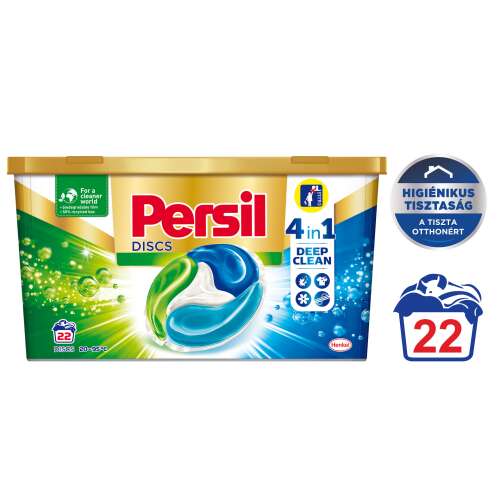 Persil Discs 4 az 1-ben mosókapszula, mélytisztítás, 22 db