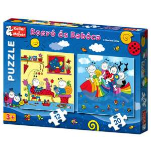 Bogyó és Babóca: Szivárványhal 12 és 20 db-os puzzle 88932514 