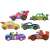ColorDay Mould & Paint Racers Fridge Magnet, 6 designs, plaster powder, paint, brush, detailed instructions, 5+ years