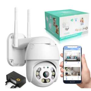 AOVO V380PRO Vonkajšia sledovacia kamera, 360° rotácia, WiFi, Zoom 4X, Full HD