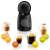 Krups KP1A3B10 Nescafé Dolce Gusto Piccolo XS Black Capsule Coffee Machine with different coffee and latte macchiato cups
