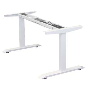 STRONG Elektromos állítható asztalváz, fehér RAL 9016 matt - Bútorláb