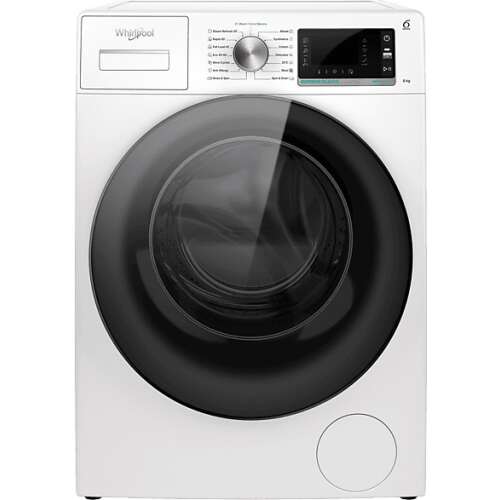 Whirlpool W6X W845WB EE front-loading washing machine with steam function, 8 kg capacity, 1400 rpm, FreshCare+, Steam Hygiene, energy class B