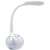 Retlux RTL 202 RGB LED desk lamp, white, 3/4 view