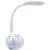Retlux RTL 202 RGB LED desk lamp, white, 3/4 view