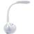 Retlux RTL 202 RGB LED desk lamp, white, 3/4 view