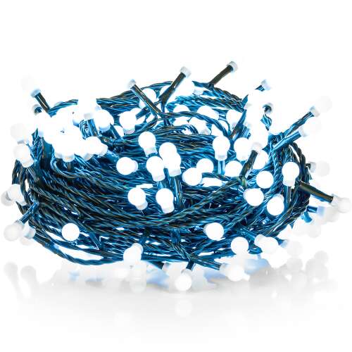 Retlux RXL222 Cherry 200 LED String Lights, Cold White, 25m
