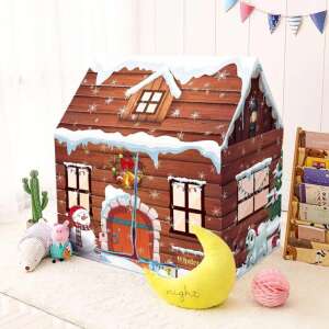 Karácsonyi Játéksátor - Havas Faház - 100x90x70 cm