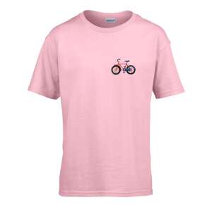 Gyerek póló Ovis jelel Bicikli  mintával Rózsaszín 89045485 