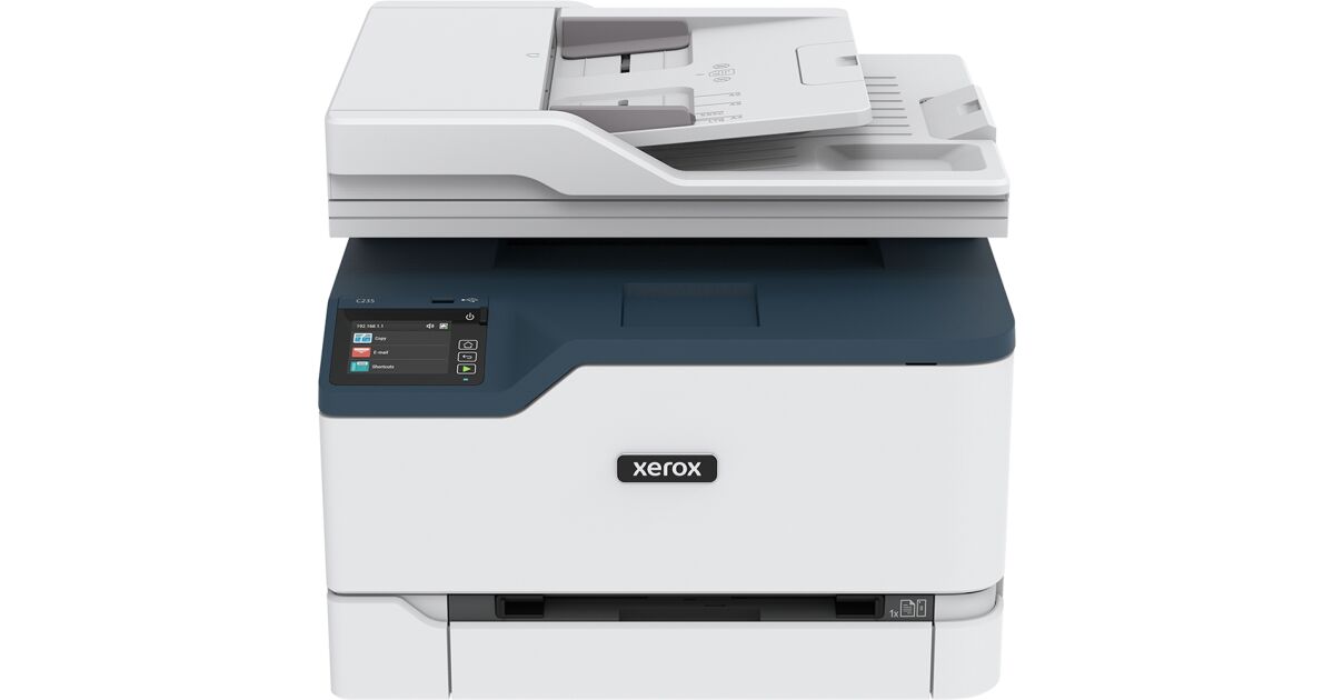 XEROX Color laser MFP C235, PR/K/S/F, A4, 22 l/p, obostrano, 30000 str/mj, 512MB, LAN/USB/WiFi, 600x600dpi, ulagač za 250 listova 34224825
