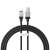 Baseus CoolPlay USB to Apple Lightning cable, 2.4A fast charging, 1 meter, black