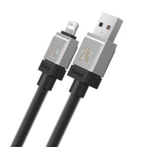 Kabel Baseus CoolPlay USB do Apple Lightning, szybkie ładowanie 2.4A, 1 metr, czarny - Kabel Lightning